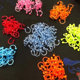 KHUYÊN CHỮ U NHỰA CÁC MÀU/ KHUYÊN NHỰA DẺO( theo chiếc)