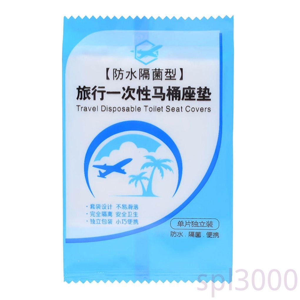Set 50 vỏ bọc bệ ngồi bồn cầu an toàn di động phân hủy được