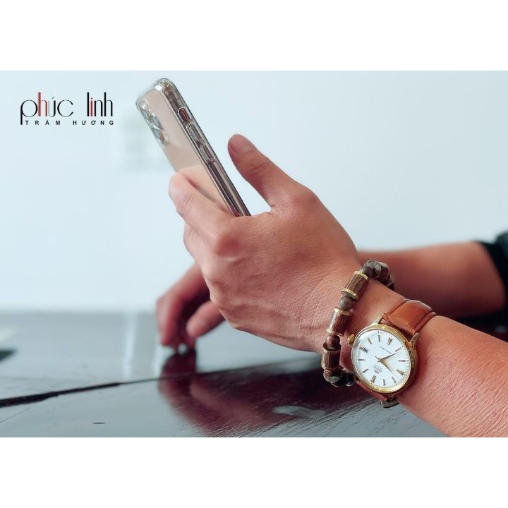 Vòng Trầm Bọc Vàng 6.5 phân PHÚC LINH