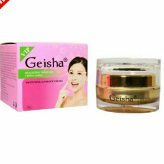 Kem geisha dưỡng trắng da chống nắng vip 10g