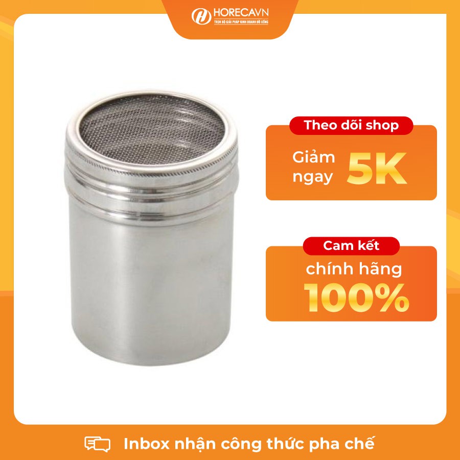 Lọ Rắc Bột Inox  Không Gỉ 7*9 cm