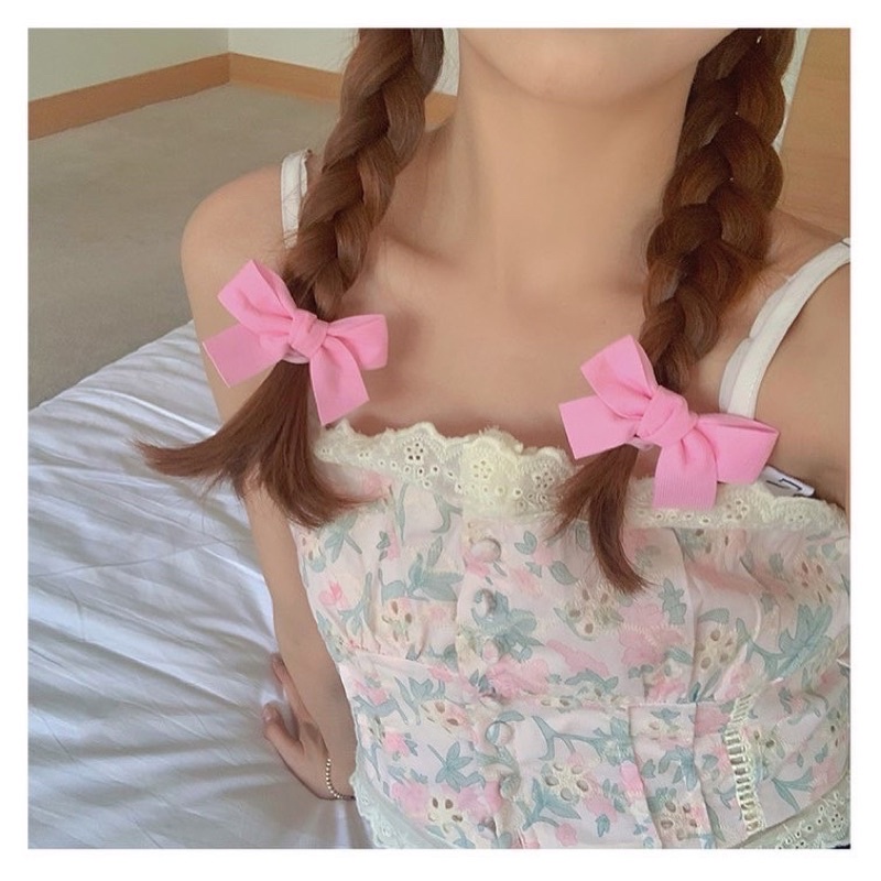 Set 2 Cột Tóc Nơ Cùng Màu - COT1171