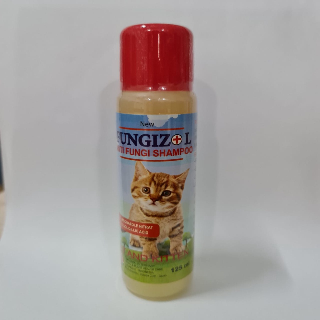 Dầu gội chống mốc cho mèo con 125ml Fungizol