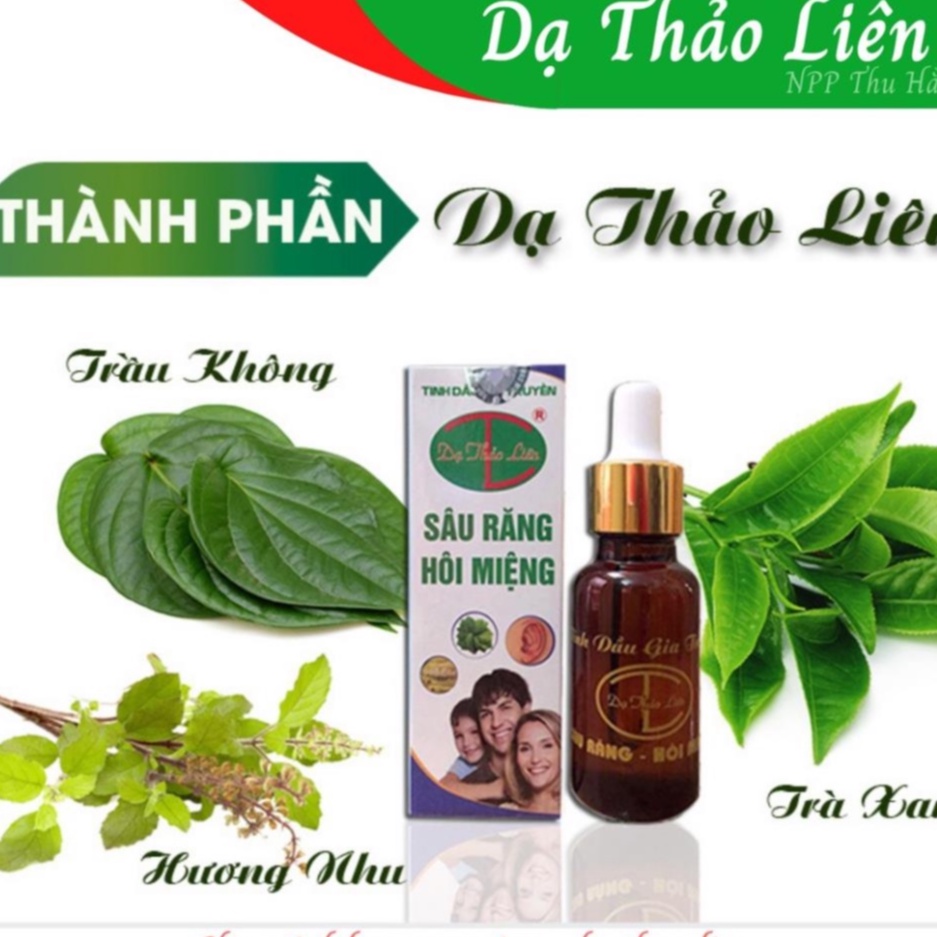 Tinh Dầu thảo dược Răng Miệng Dạ Thảo Liên