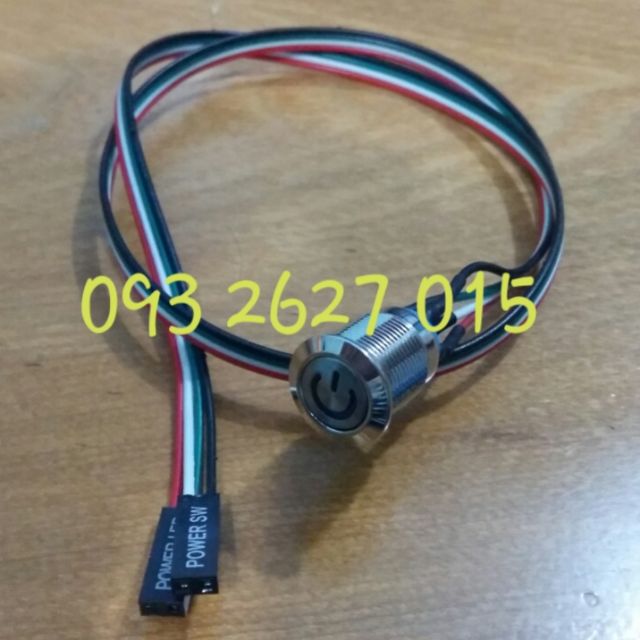Nút nguồn power thùng pc / nút nhấn LED TS