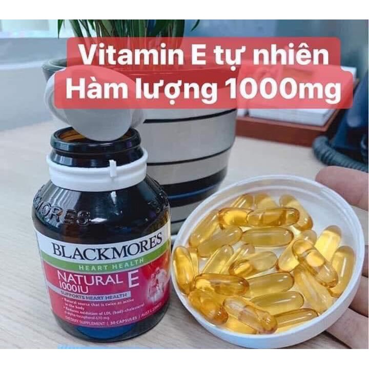 Vitamin Natural E 1000IU Blackmores Úc