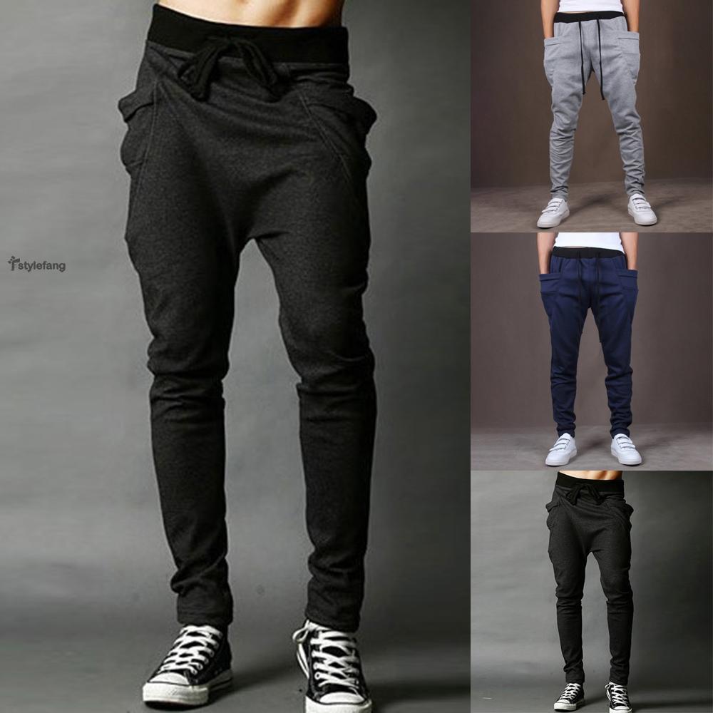 Mens Tracksuit Workout Joggers Sweat Plus Skinny Trousers Sports Mens Slim Fit Tracksuit Sweatpants Bottoms Long