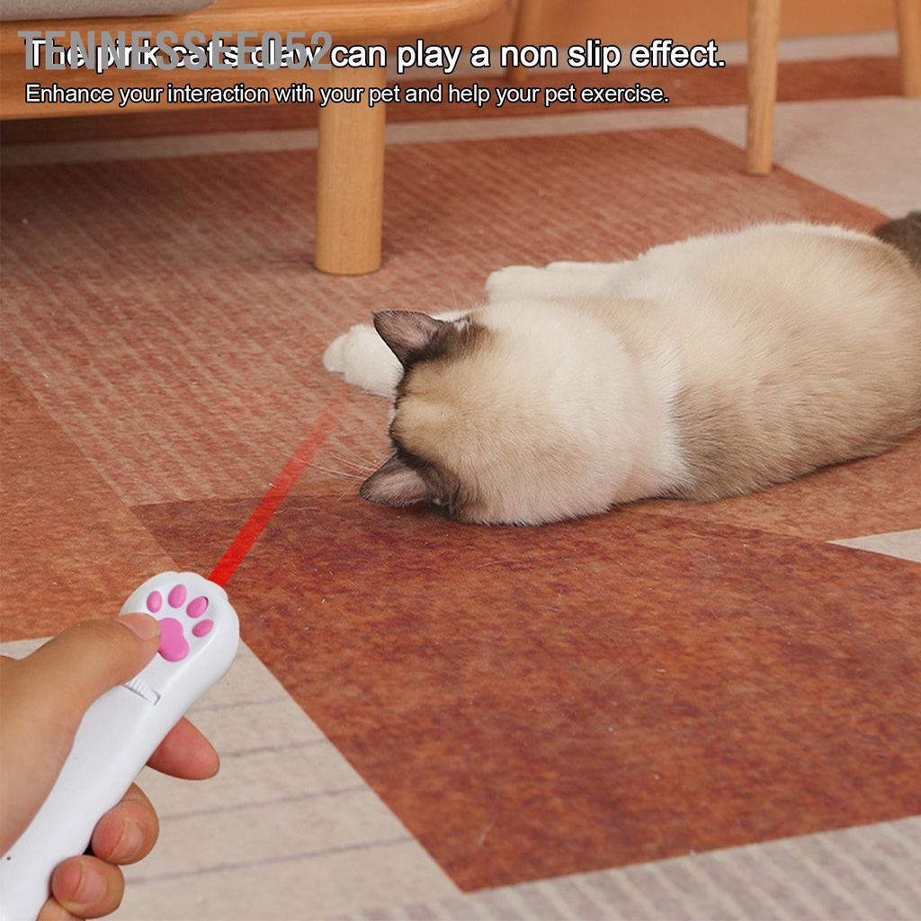 Tennessee052 Đồ chơi tương tác cho thú cưng trong nhà Đèn pin mèo đèn LED Máy chiếu đào tạo Đa mẫu vui nhộn