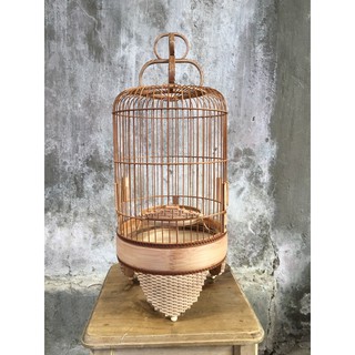 Lồng khuyên trúc màu đục cầu cóng cửa