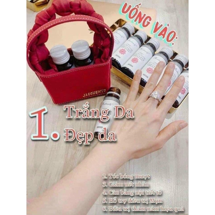 Collagen Rose Beauty Yến Trắng Da Chính Hãng Chuẩn Công Ty