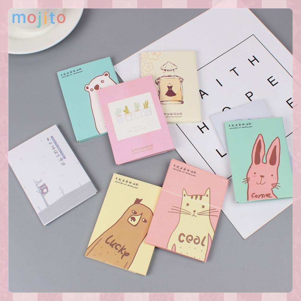 (Hàng Mới Về) 1 Hộp Giấy Thấm Dầu Làm Sạch Da Mặt Tiện Dụng | BigBuy360 - bigbuy360.vn