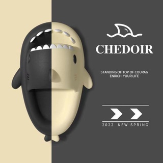 Dép đi trong nhà họa tiết cá mập dễ thương cho cặp đôi
