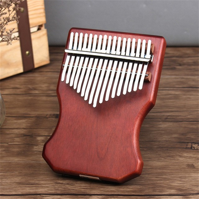 [CÓ SẴN] Đàn kalimba 17 phím gỗ nguyên khối Mahagony GECKO000047