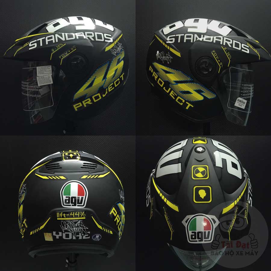 Decal, sticker AGV Pista GP Project 46