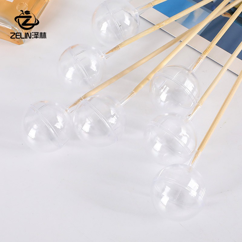 Quả Cầu Acrylic Trong Suốt Dùng Làm Hoa / Sô Cô La Diy