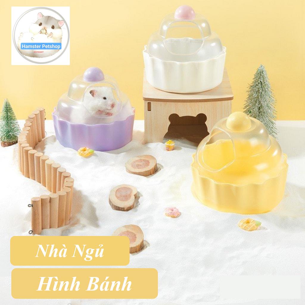 Nhà tắm/ Nhà ngủ hình bánh cho Hamster