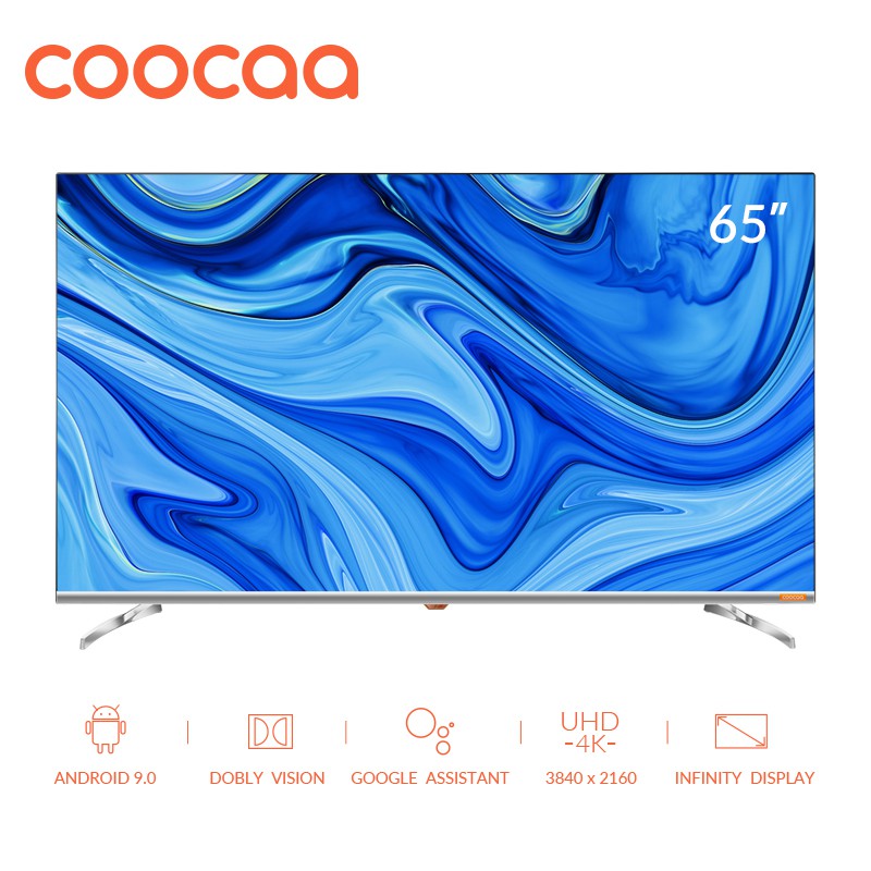 [Mã ELCOOCAA giảm 5% đơn 3TR] Smart Tivi 4K UHD Coocaa 65 inch - Android 9.0 - Model 65S6G - Miễn phí lắp đặt