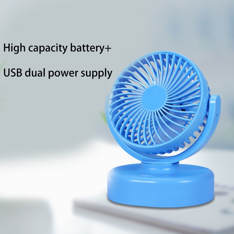 Quạt Sạc USB 3 Tốc Độ 3000mAh / 6000mAh Dùng Trên Xe Hơi Tiện Dụng