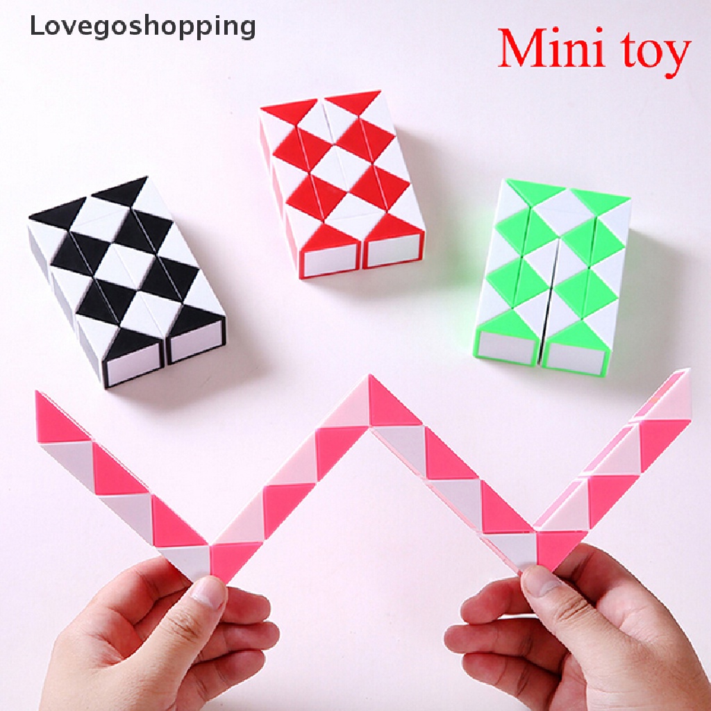 Lovegoshopping 1Pc educational toy hot puzzles 3d cool snake magic popular kids game VN