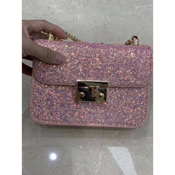 Túi cnk bling bling kim tuyến ngọc trinh Hàng aut tuồn SALE