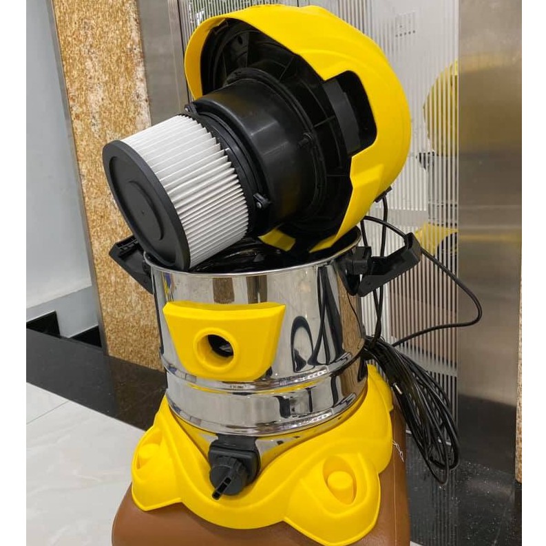 Máy hút bụi hút nước Sumika K20 - 1600W, Lọc HEPA