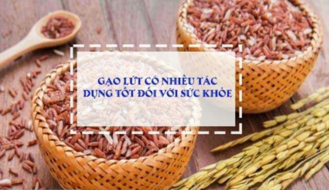 Bột gạo lứt huyết rồng nguyên chất, bột gạo lứt đỏ rang thủ công, giúp giảm cân, thực dưỡng