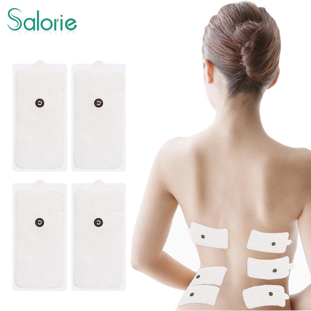 Miếng Vá Điện Cực Lớn Có Thể Tái Sử Dụng Đệm Gel Dẫn Điện EMS Châm Cứu Mát Xa Cơ Thể