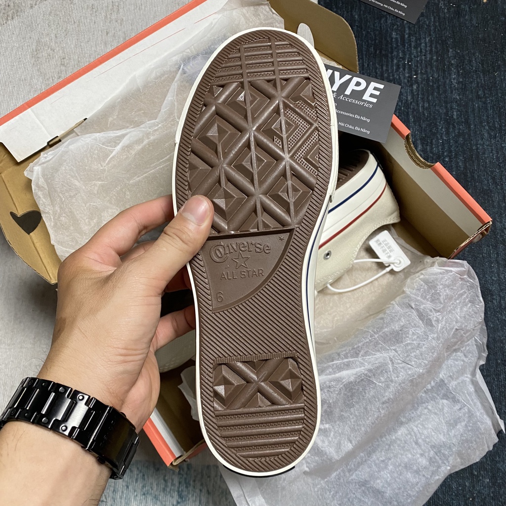 Giày Converse 1970s Low White  - Hype Sneaker | Phiên bản 1:1 chuẩn