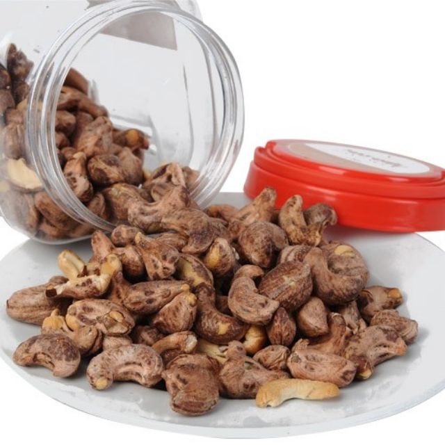 500gr HẠT ĐIỀU NGUYÊN CÒN VỎ LỤA LOẠI 1