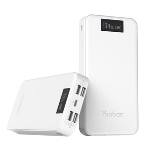 Combo Sạc dự phòng Yoobao 20000mAh + bộ 10 dây cuốn sạc cùng màu