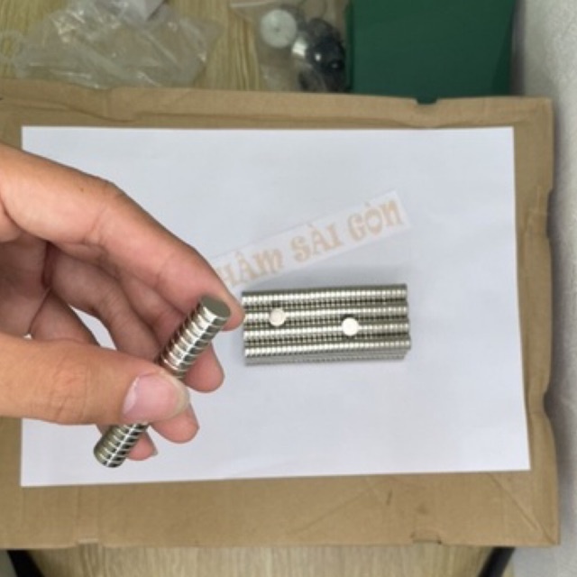 [NCSG] combo 100 viên nam châm 10x3mm lực từ n35 lực hút siêu cấp vip bro