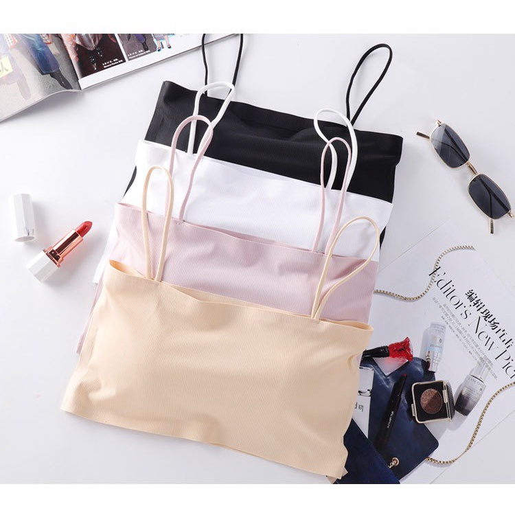 Áo Bra Đúc Su Trơn 2 Dây Mềm Mịn 8881