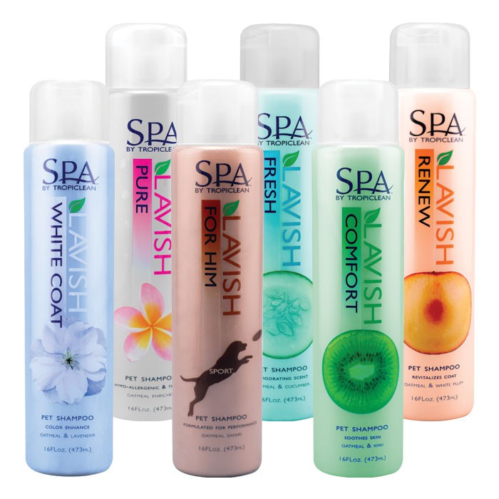SPA Shampoo - Dầu tắm thiên nhiên cung cấp vitamin dưỡng lông chó mèo