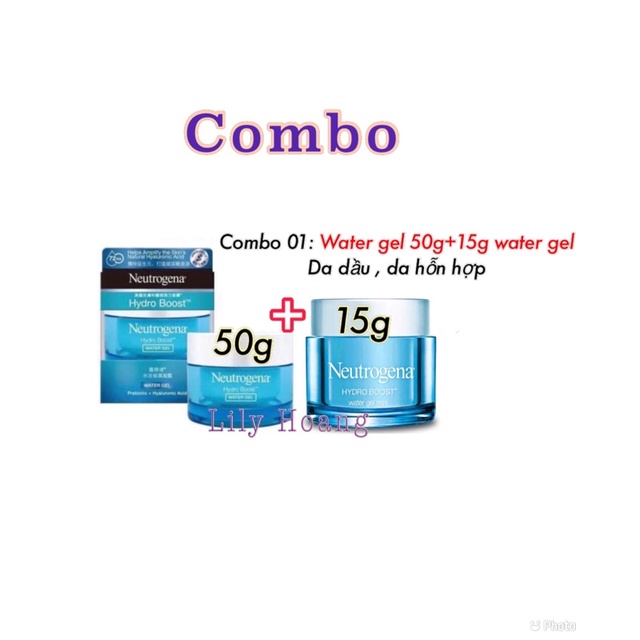 Kem dưỡng Neutrogena water gel 50g