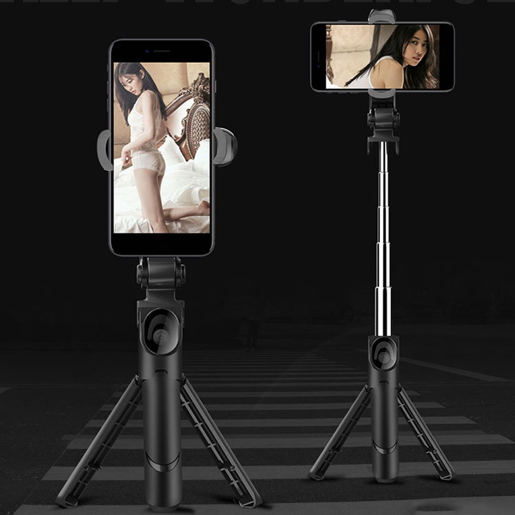 Gậy Selfie Đa Năng 3 Trong 1 Có Thể Điều Chỉnh Kết Nối Bluetooth Cho Điện Thoại / Máy Ảnh