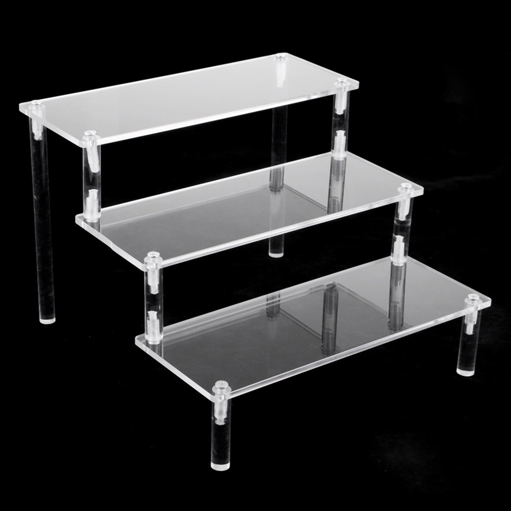 [Lacooppia1] Giá Đỡ Trưng Bày Bằng Acrylic Trong Suốt Đa Chức Năng Cho Quầy Bartop