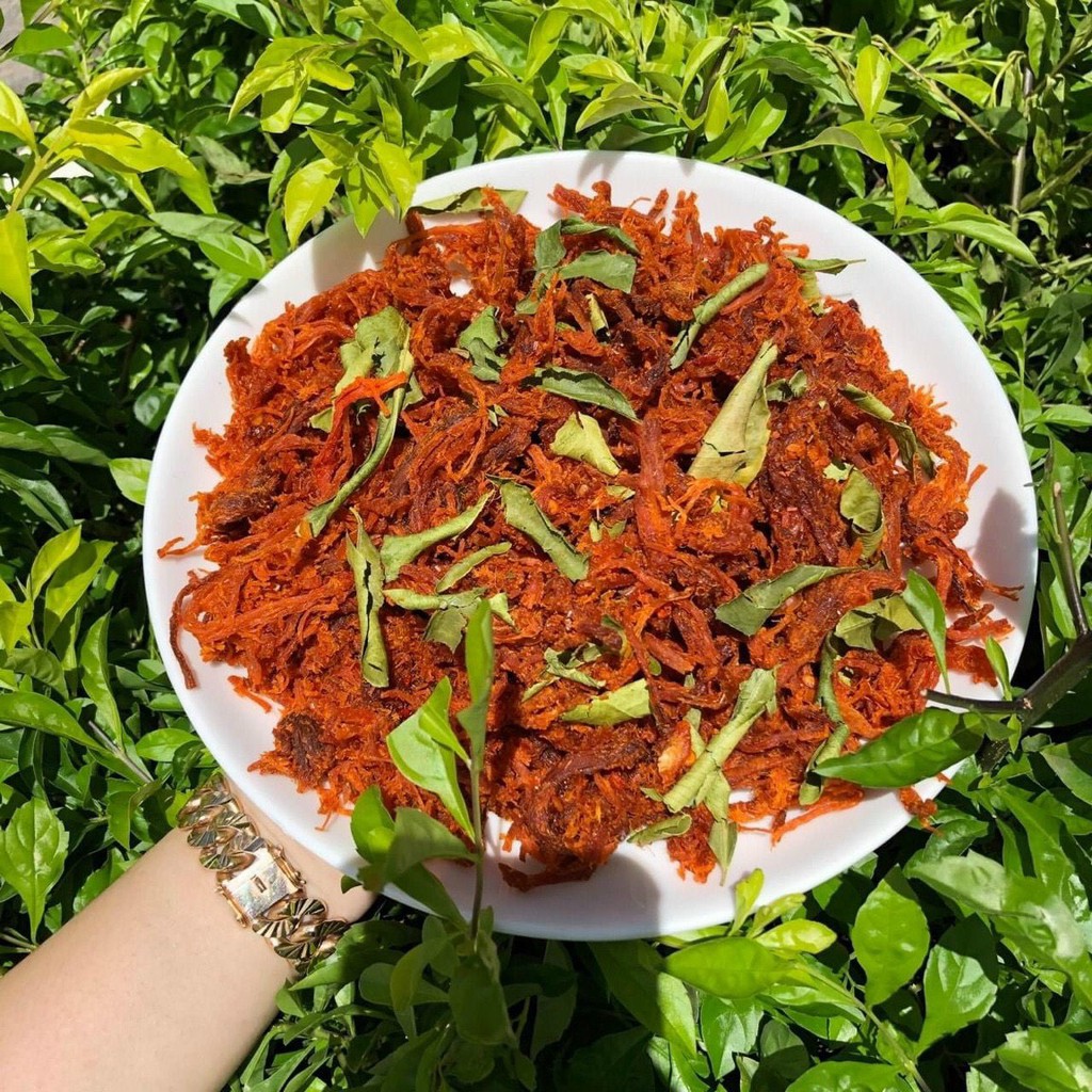 Khô bò xé sợi lá chanh 300g, Bò khô cay loại 1, đồ ăn vặt Hà Nội | BigBuy360 - bigbuy360.vn