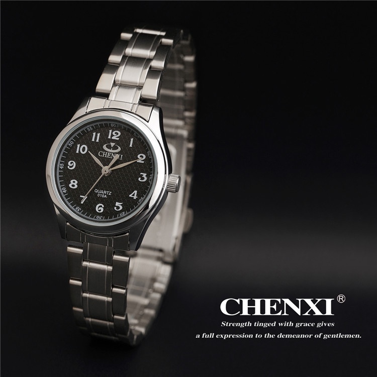 Đồng Hồ Đeo Tay Chexi Bằng Thép Không Gỉ Siêu Mỏng Chống Nước Thời Trang Cho Nữ
