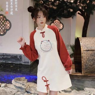 Váy tiểu thư phong cách sườn xám XX625