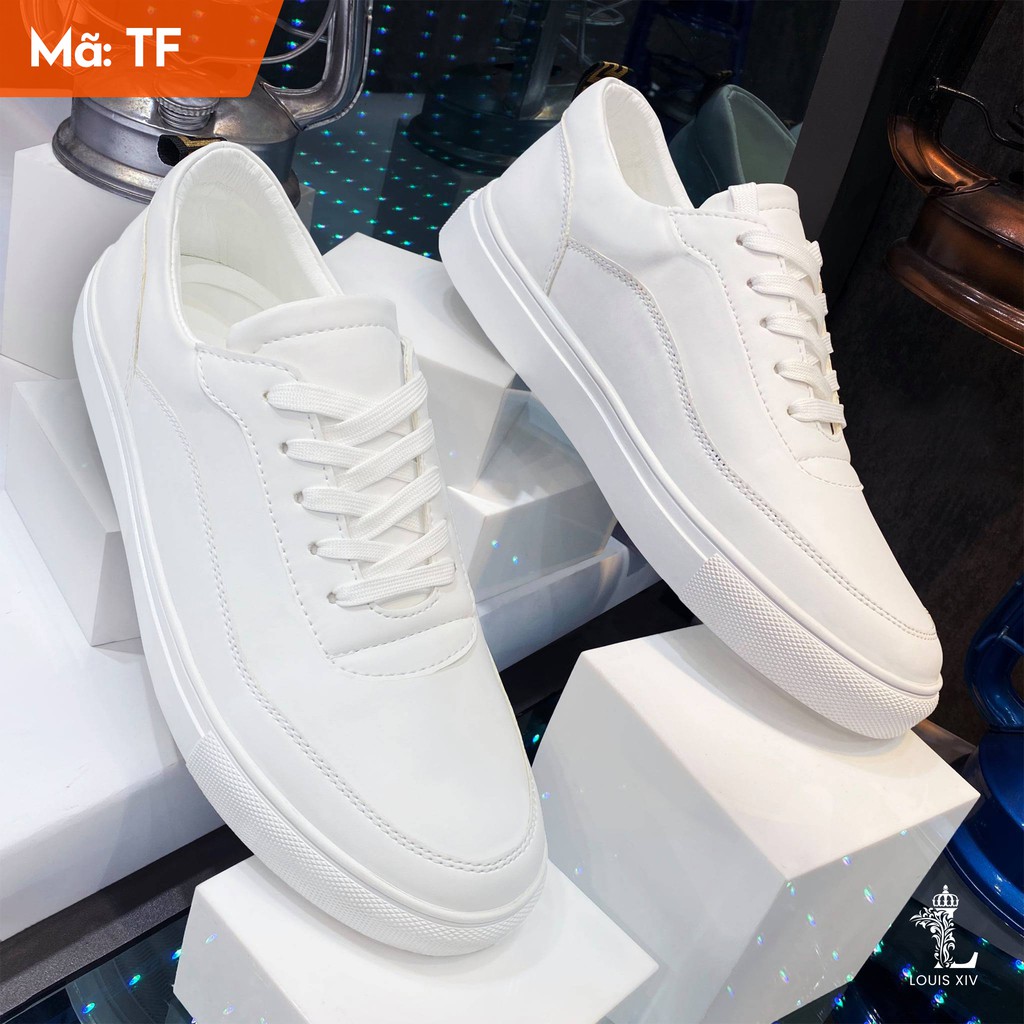 Giày Thể Thao Nam Cao Cấp White Sports Fashion Trend 2021