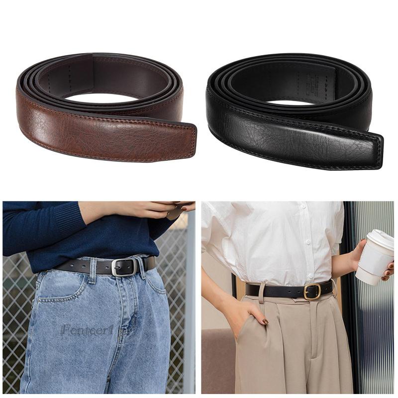 Dây đai thắt lưng không khóa cài thiết kế thủ công dành cho nam giới diy