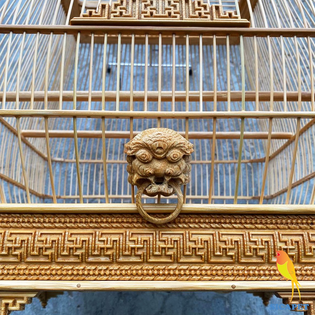 Lồng chim chào mào, Lồng sing Chào Mào vuông tre già SICAPET