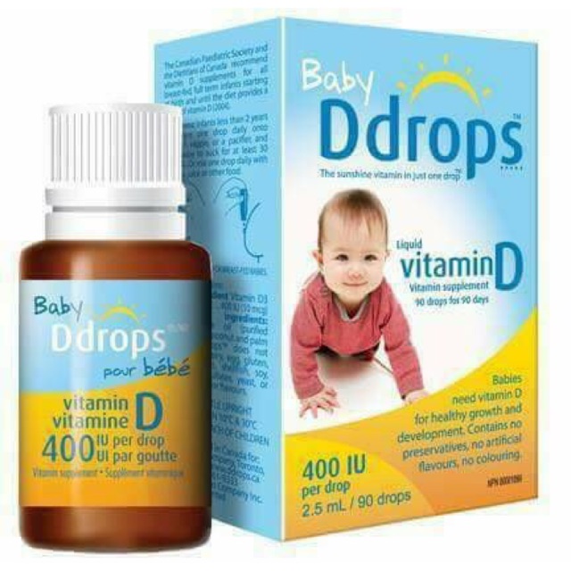 Vitamin D3 ddrop Mỹ