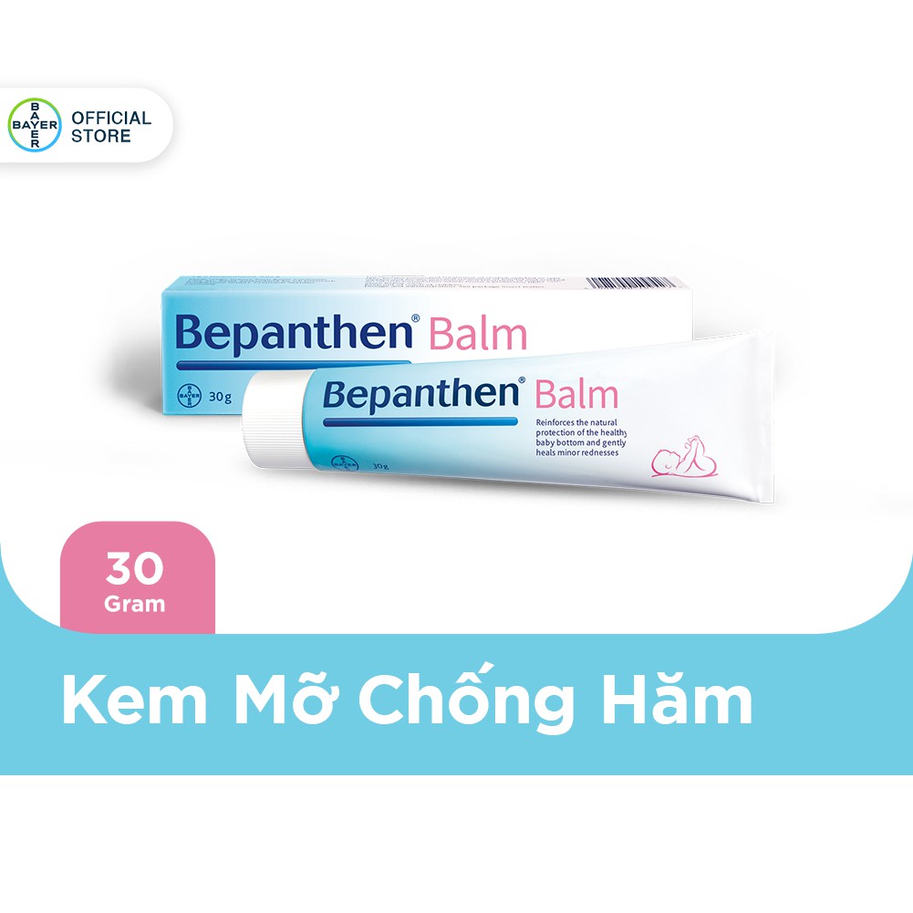 [Nhập COSBE92] Kem Chống Hăm Bepanthen Balm Dạng Kem Mỡ 30G/Tuýp