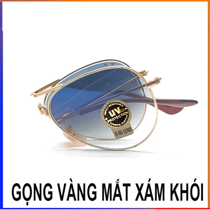 Mắt kính nam nữ thời trang  SPK 3479 tròng kiếng thủy tinh chống UV400