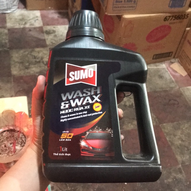 Nước Rửa Xe Sumo 1L(mẫu mới)