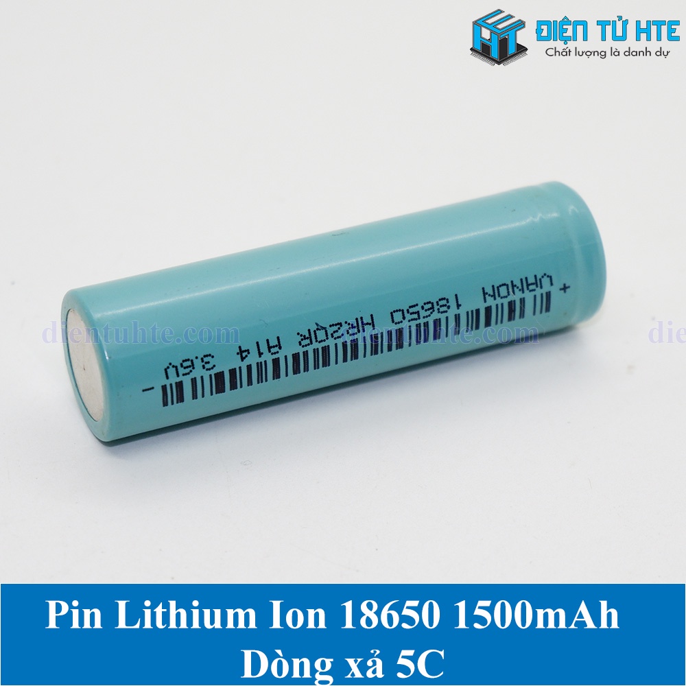 Pin Lithium Ion 18650 1500mAh xả 5C