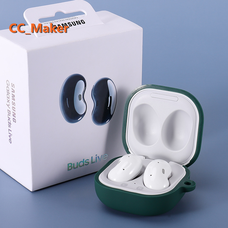 Vỏ hộp đựng tai nghe Samsung Galaxy Buds Live in hình Starbucks hợp thời trang