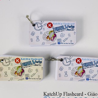 Flashcard Tiếng Anh Phrasal Verbs - High Quality - Trắng