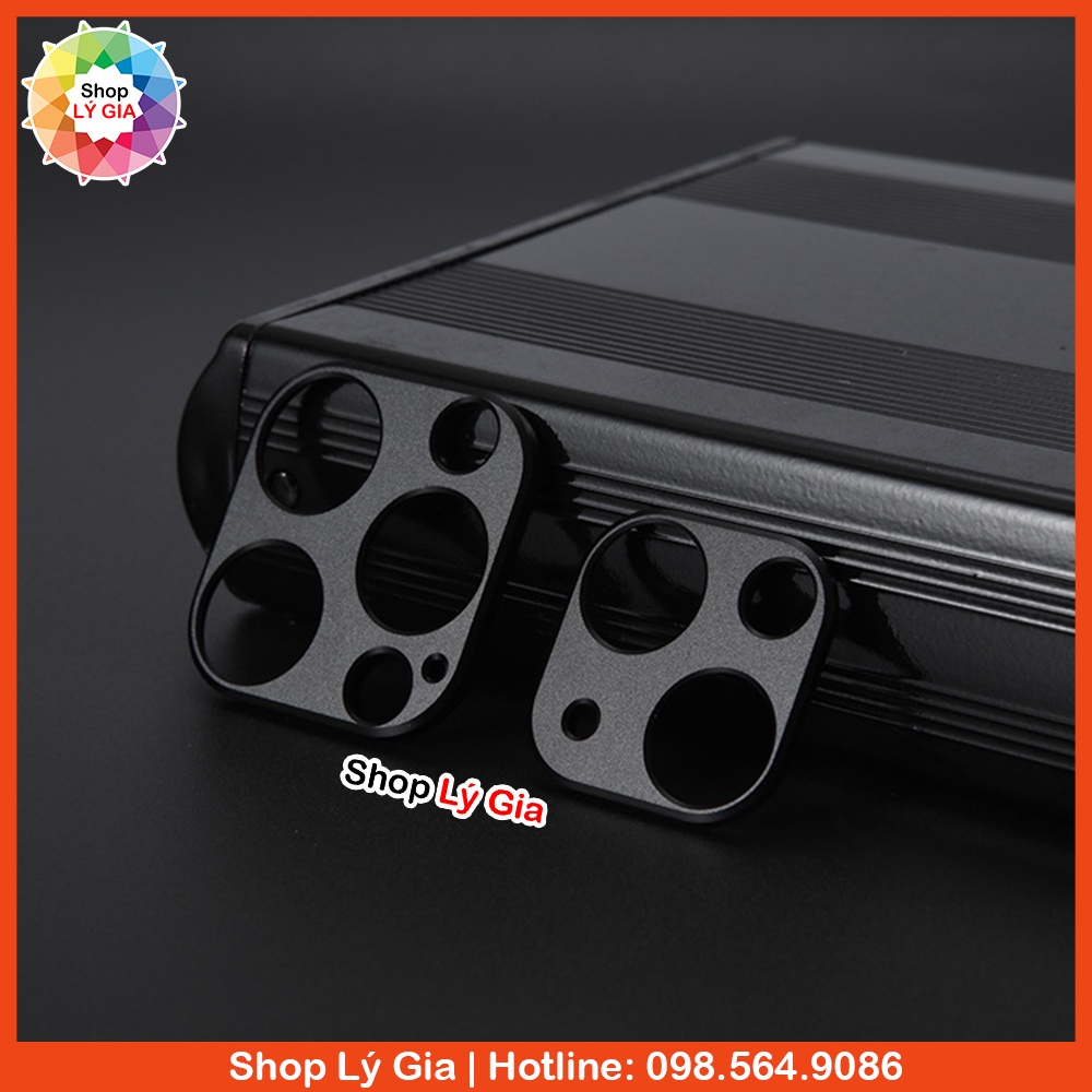 Khung viền kim loại bảo vệ camera cho iPhone 14 Pro Max/14 Plus/13 Pro Max/13 Mini/12/12 Pro Max/11/11 Pro Max